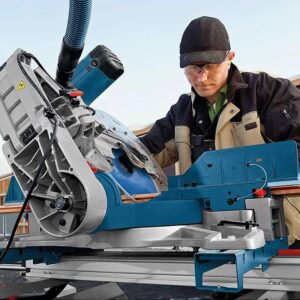Bosch 0601B23600 GCM 12 GDL Professional 305mm Gehrungssäge - 2000W + GTA 2500W Professional Arbeitsständer 0601B12100